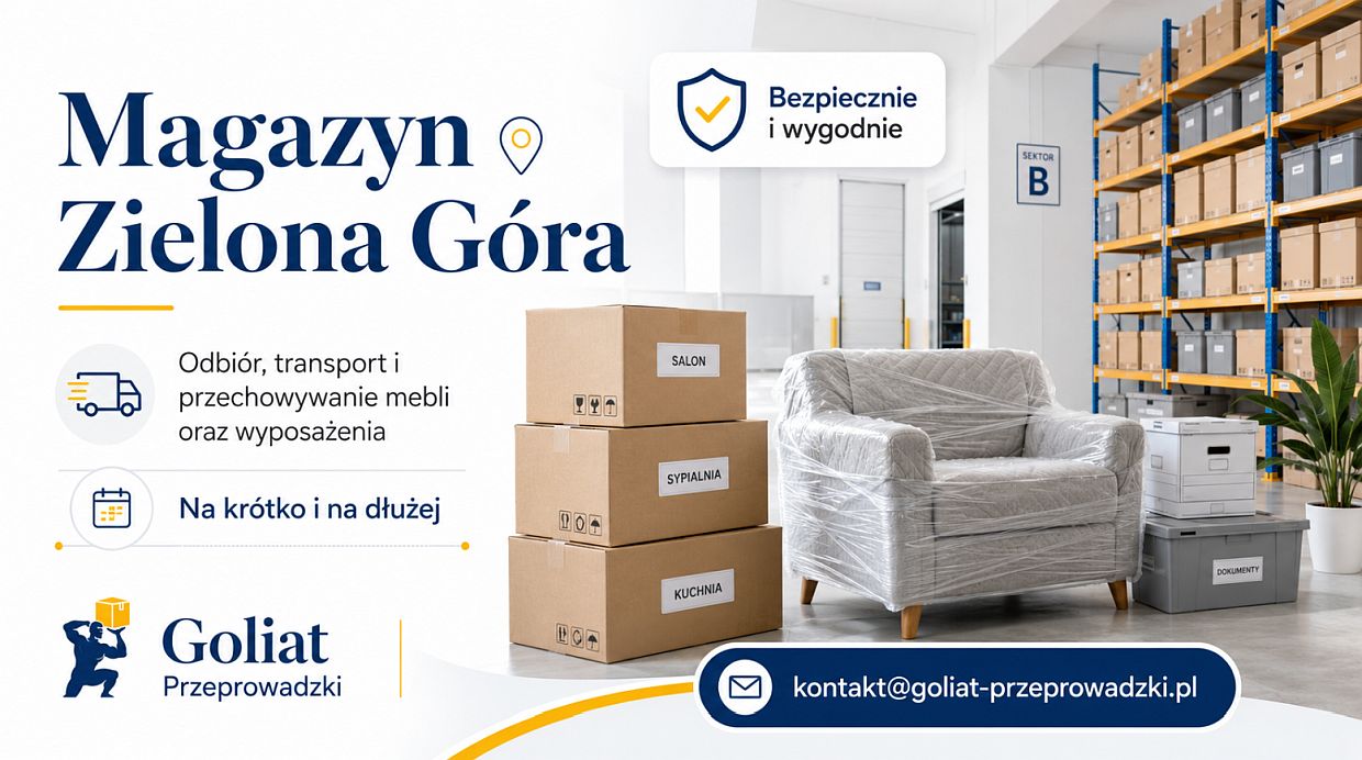 Magazyn Zielona Góra - Goliat Przeprowadzki