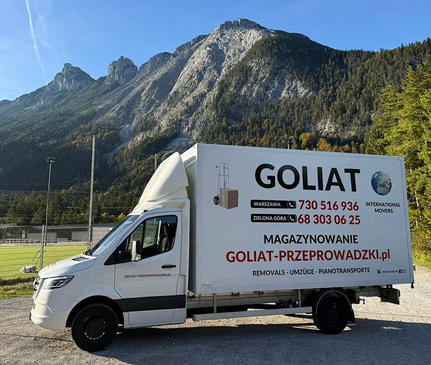 Transport pianin i fortepianów - Przeprowadzki Goliat